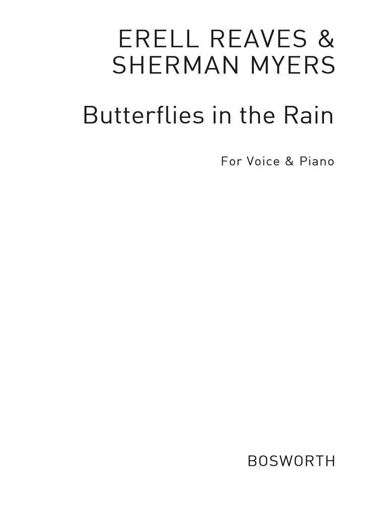 Sherman Myers: Butterflies In The Rain